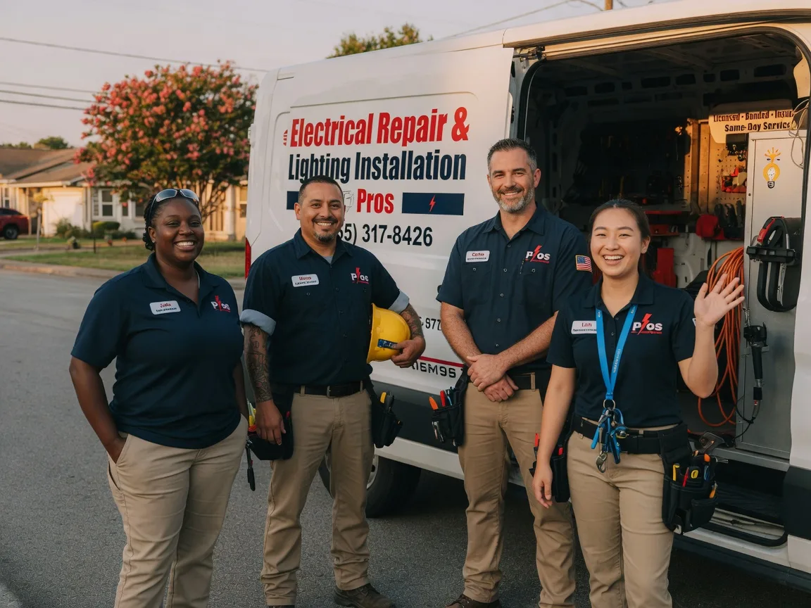 Licensed Electrician company in Woodsboro, TX
